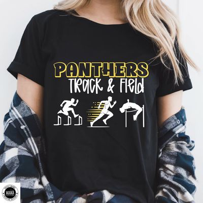 Panther Fast Lane – Perry Panthers Track &amp; Field Shirt