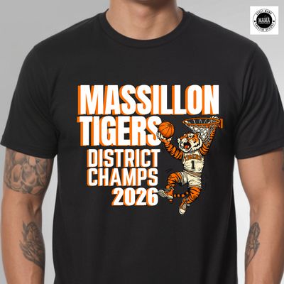 Tiger Slam District Champs – Massillon Basketball 2026