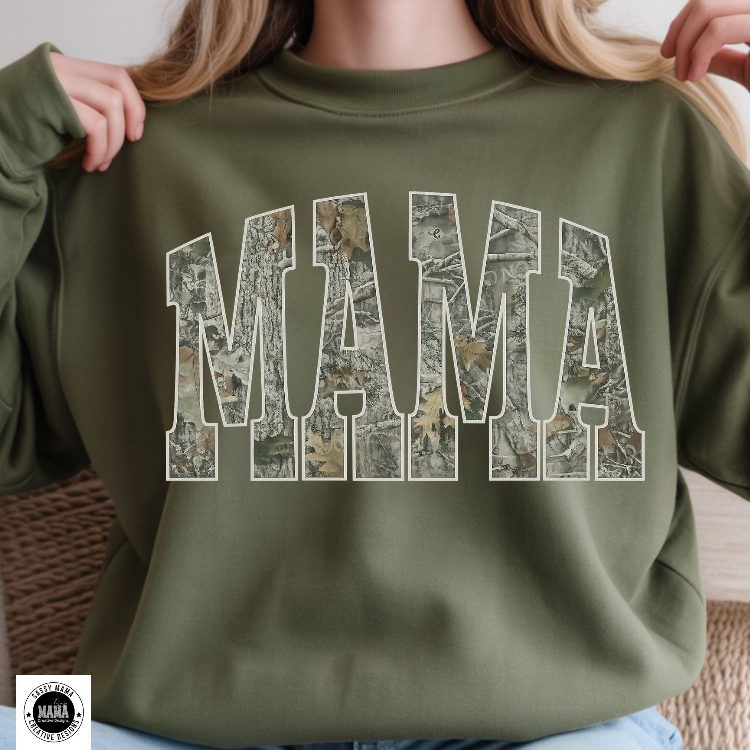 Rustic Camo Mama Shirt