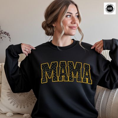 Leopard Luxe Mama Crew