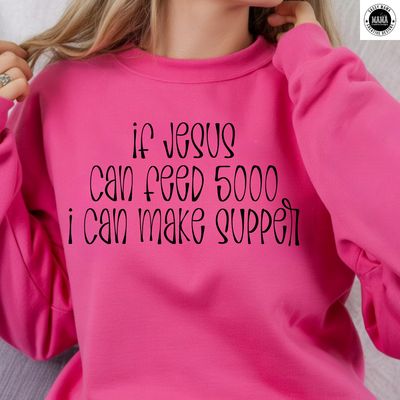 Jesus Fed 5000 Supper Shirt
