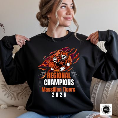 2026 Massillon Tiger Basketball Regional Champions