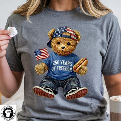 250 Years of Freedom Bear Shirt