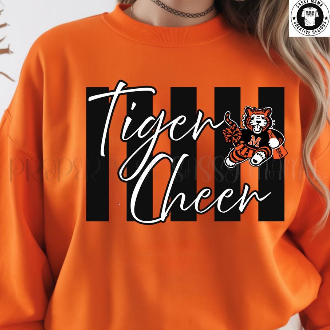 Massillon Tiger Cheer Sideline Spirit Shirt