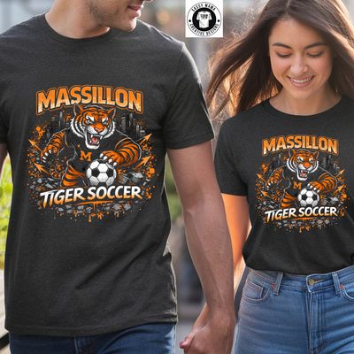 Massillon Tiger Soccer Breakout Shirt