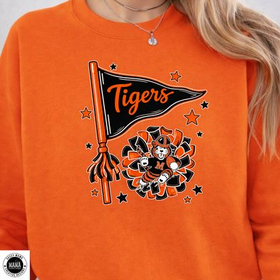 Tiger Rally Pennant – Massillon Spirit Edition 🐅🧡