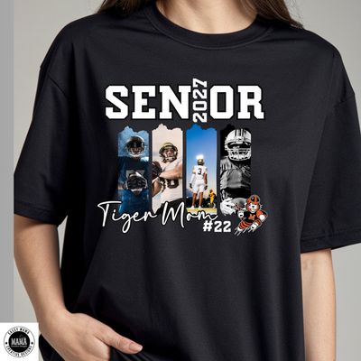 ✨ SENIOR TIGER MOM AND DAD PHOTO SHIRTS