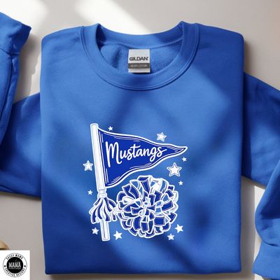 Mustang Pride Pennant – Tuslaw Spirit Edition 💙🐎