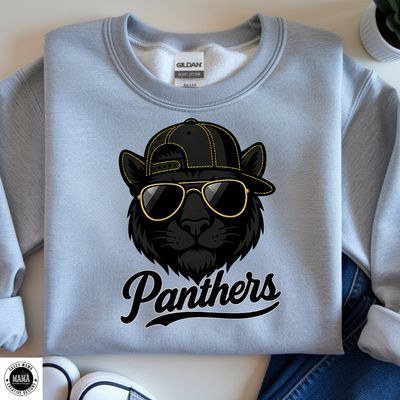 Cool Cat Panthers – Perry Spirit Edition 🖤💛😎