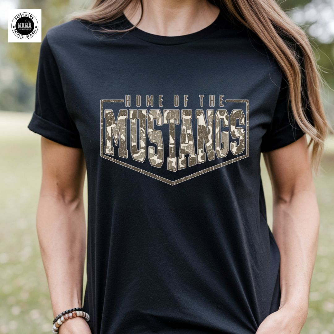 Home of the Mustangs – Camo Pride Edition 🐎