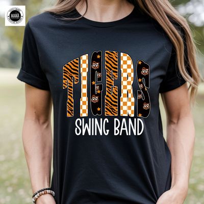 Swing Band Spirit – Tiger Pride Edition 🧡🖤