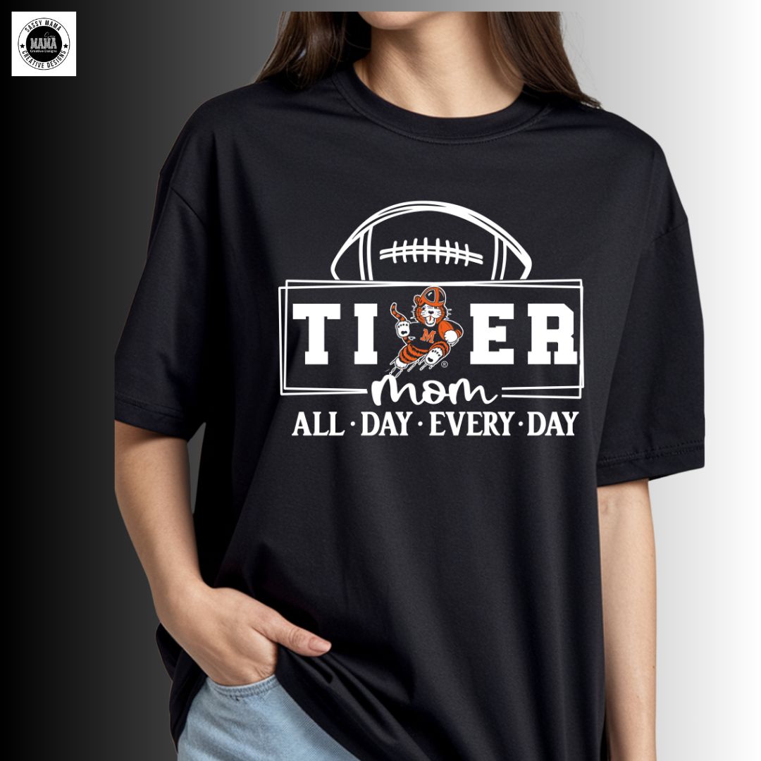 All Day Every Day Tiger Mom 🧡🖤