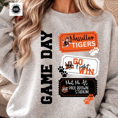 🥇 Ticket to Tiger Town – Massillon Edition 🐅🎟️