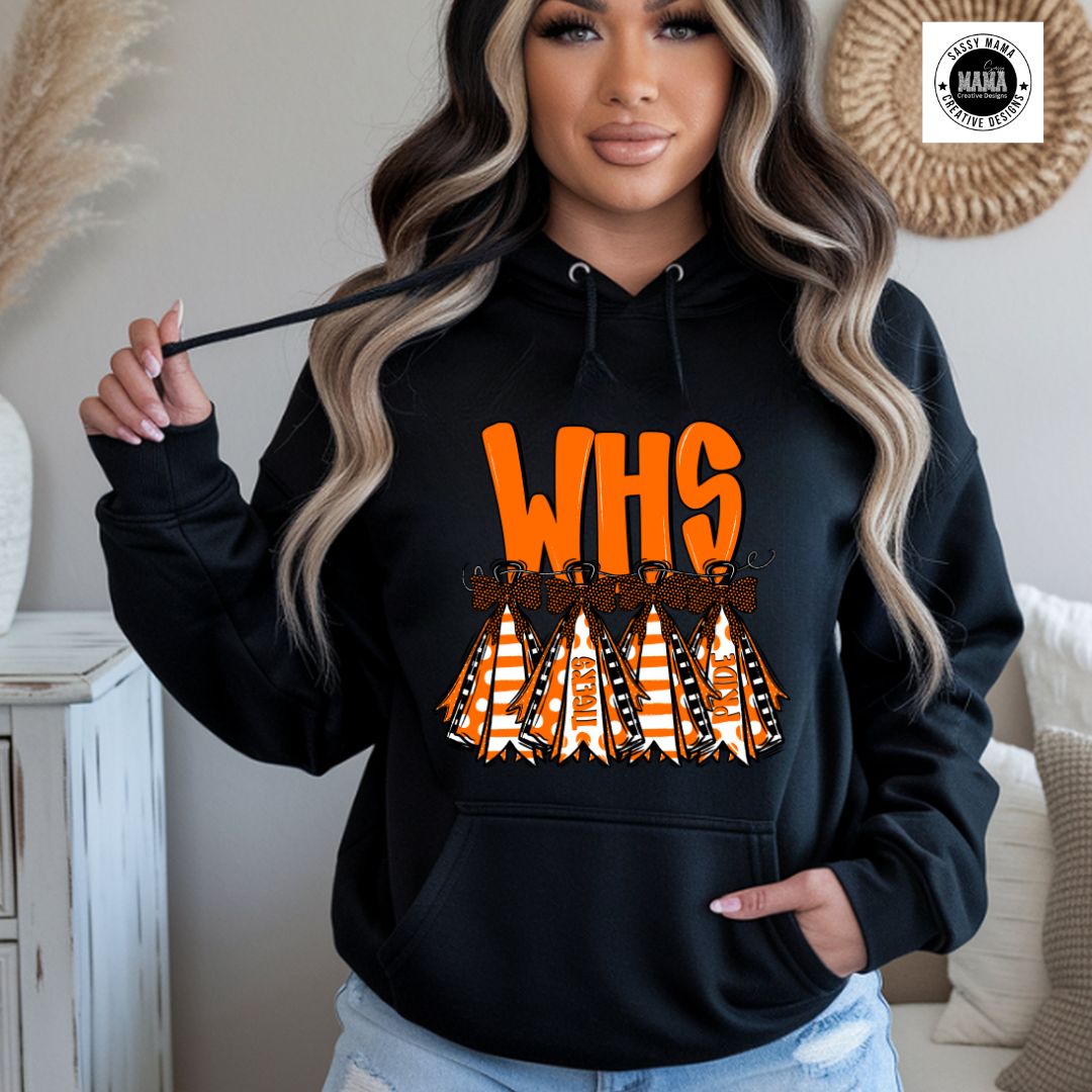 🧡 WHS Tiger Tassels – Pride Edition