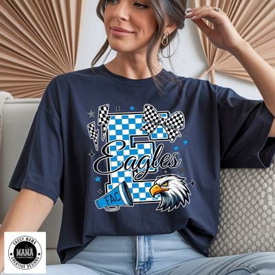 🦅 Eagles Varsity Bow Edition ⭐