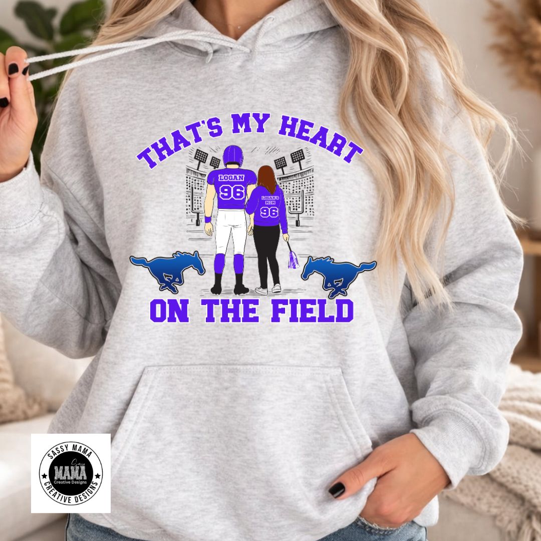 ✨ Tuslaw Mustang Football Mom- CUSTOMIZED
