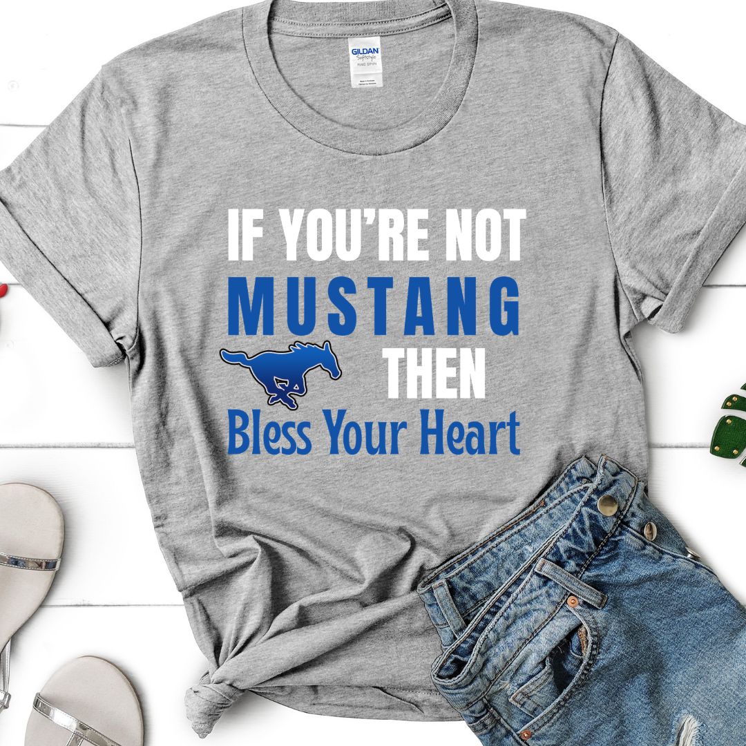 💙 Bless Your Heart Mustang Edition ⭐