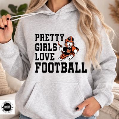 🧡 Pretty Girls Love Tiger Football