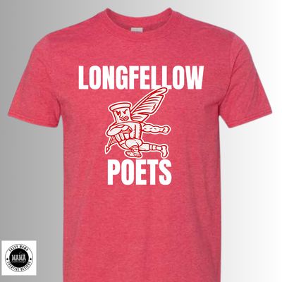 ❤️ Longfellow Poets Throwback Tee