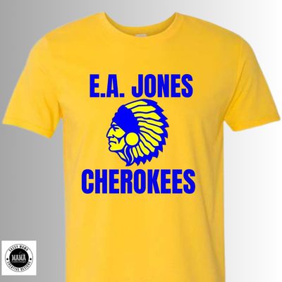 💙 E.A. Jones Retro Throwback Tee
