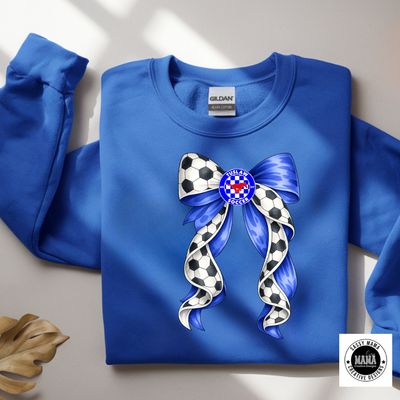 🎀⚽ Mustang Soccer Bow Spirit Edition ⭐