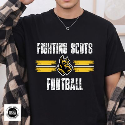 🏈🖤💛 Fighting Scots Game Day Edition ⭐