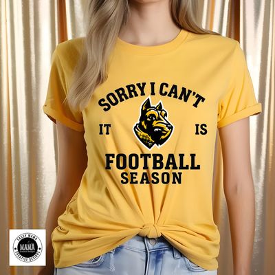 Sorry, we can’t… IT’S FOOTBALL SEASON! 🏈🖤💛