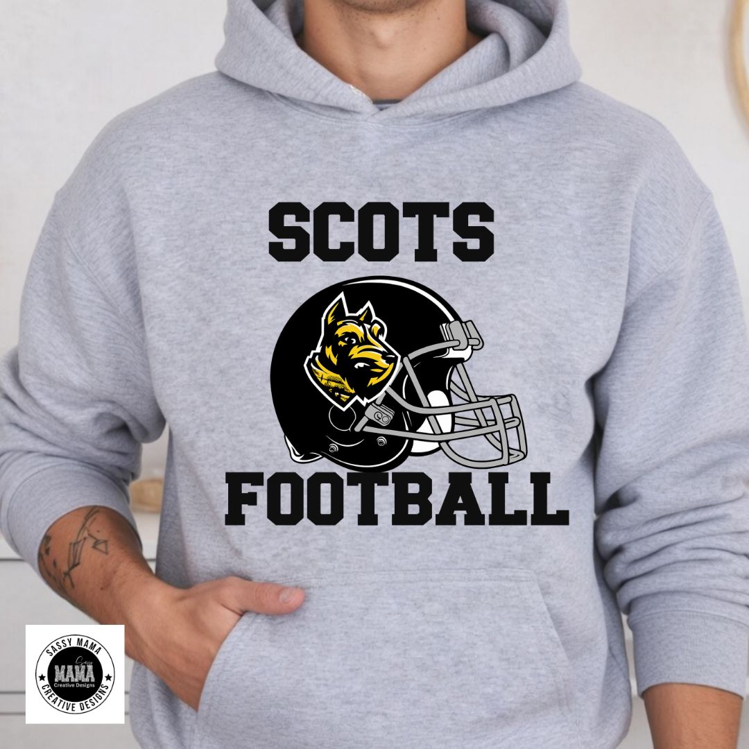 🏈🖤 Scots Helmet Pride Edition ⭐