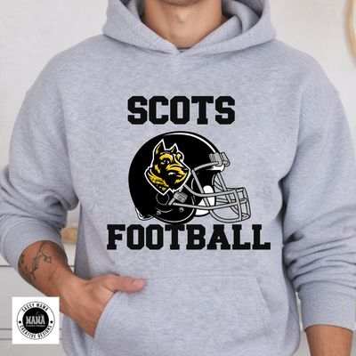 🏈🖤 Scots Helmet Pride Edition ⭐