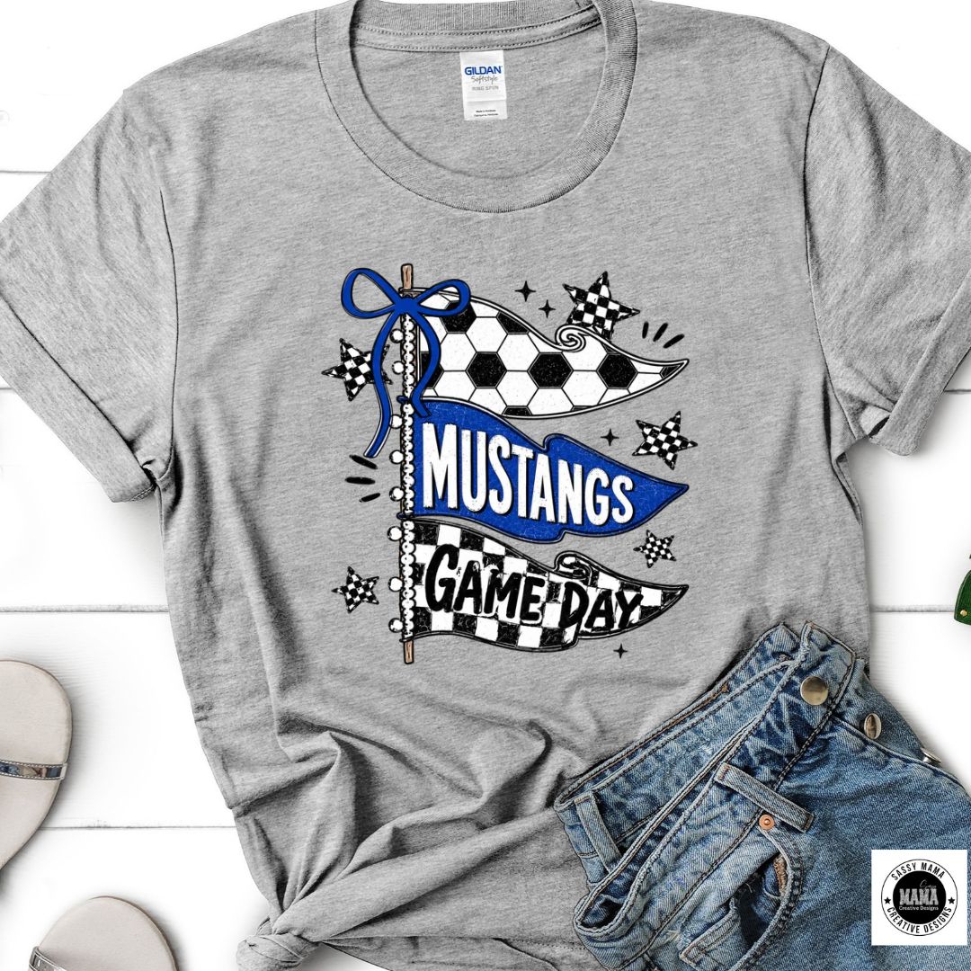 ⚽💙 Mustang Game Day Pennant Edition ⭐