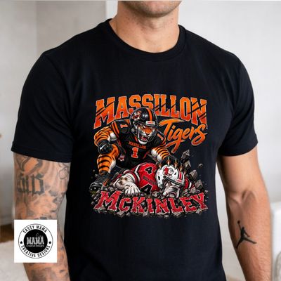 🐯🔥 Massillon Tiger Rivalry Takedown Edition ⭐