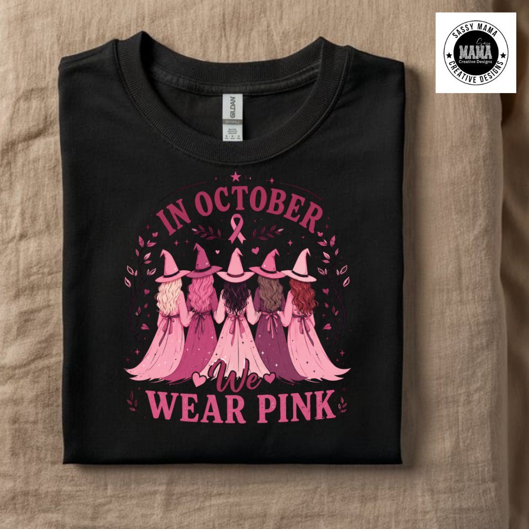 In October We Wear Pink Witchy Edition 🎀🩷