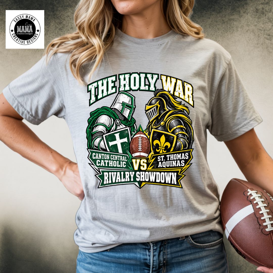 The Holy War — Crusaders vs. Knights Rivalry Edition 🏈⚔️💚💛🖤