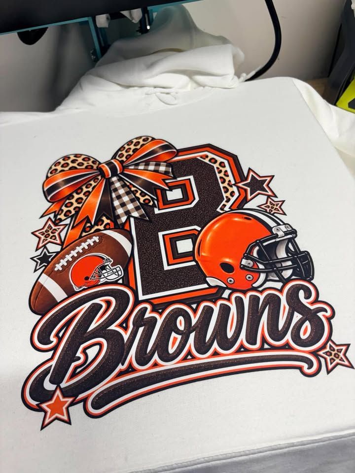 Bows &amp; Browns — Game Day Edition 🏈🎀🧡🤎
