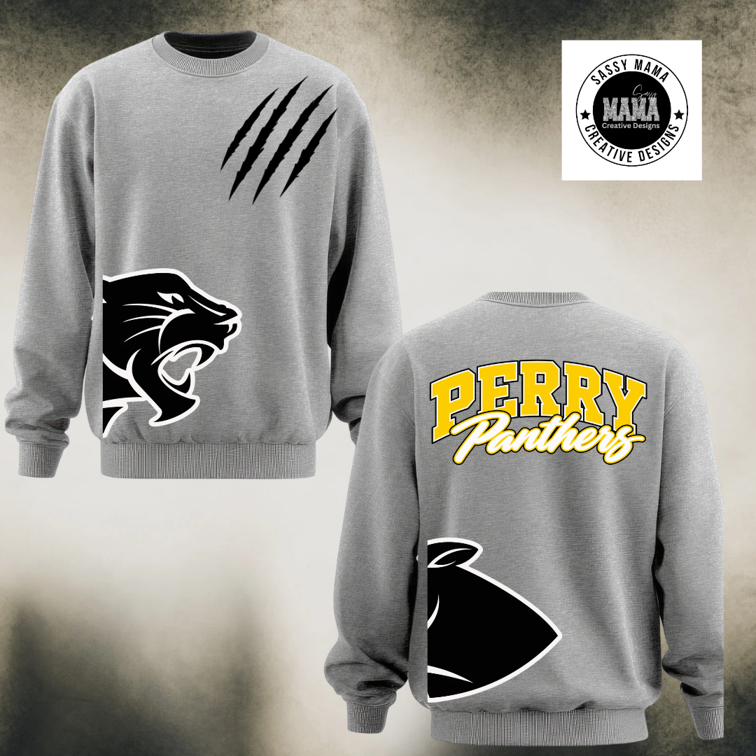 Panther Unleashed — Perry Wraparound Edition 🐾🖤💛