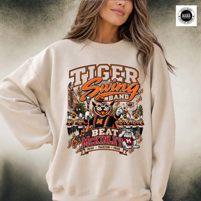 Tiger Swing Battle Cry — Beat McKinley Band Edition 🐯🎺🥁🧡🖤