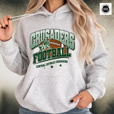 Crusader Gridiron — Central Catholic Football Edition 🏈💚🤍⚔️