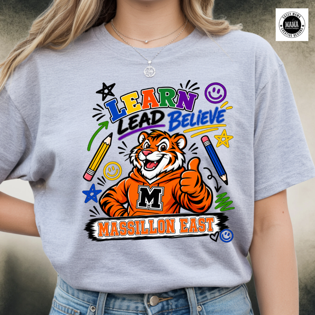 Learn, Lead &amp; Roar — Massillon Elementary Edition 🐯✏️📚🧡🖤