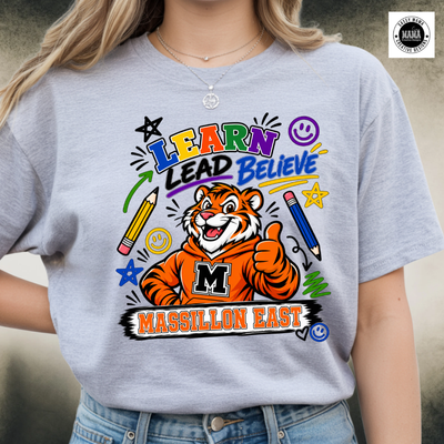 Learn, Lead &amp; Roar — Massillon Elementary Edition 🐯✏️📚🧡🖤