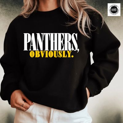 Perry Panthers Obviously Shirt – Classic Panther Pride Edition 🖤💛