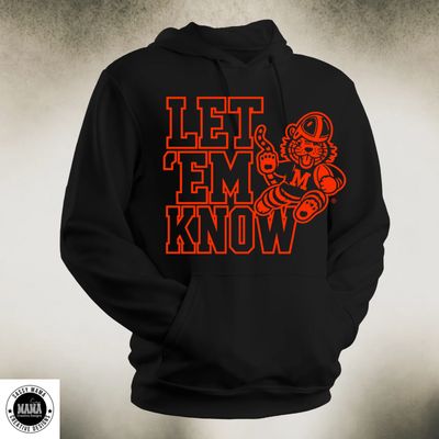 Let ’Em Know Obie Edition— Tiger Fan Submitted Design 🐯🧡🖤🔥
