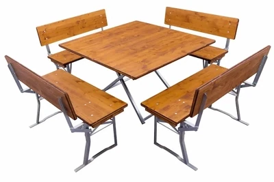 Quadratische Bierzeltgarnituren