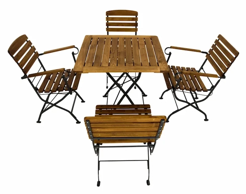 Terrassenmöbel Set 80x80 cm