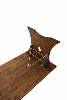 Tischgestell für Holzverkleidung