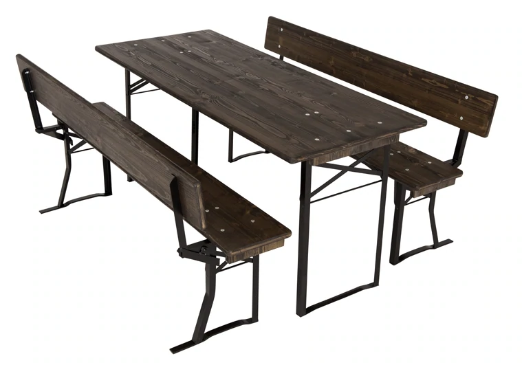 Festzeltgarnitur 164 cm für 6 Personen