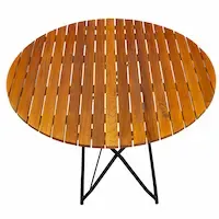 Biergartentisch Nr. 10bgs 130 cm rund
