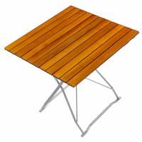 Biergartentisch Nr. 04bg 75 X 75 cm