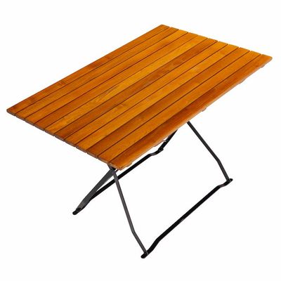Biergartentisch Nr. 05bgs 120 X 75 cm Gestell schwarz