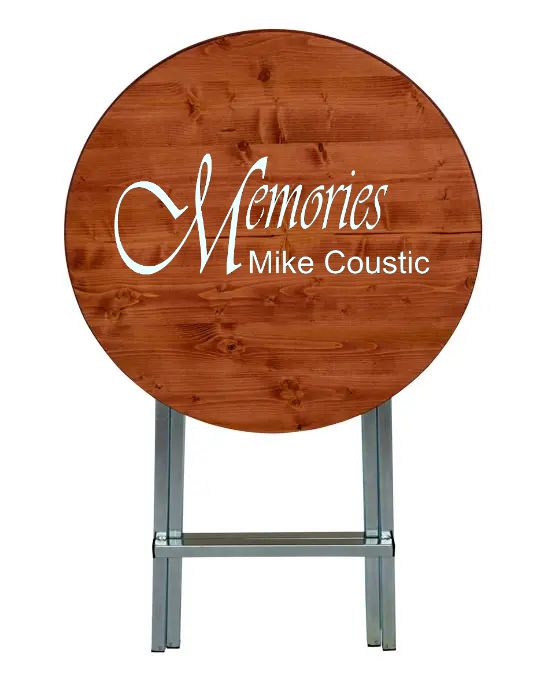 Exklusive Stehtische - Mike Coustic - Konzert Memories