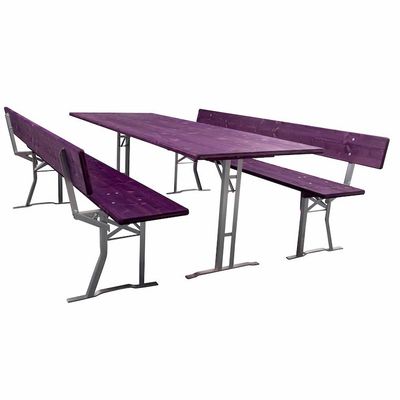 Bierzeltgarnitur Sonderfarbe Bierzeltgarnitur Sonderfarbe